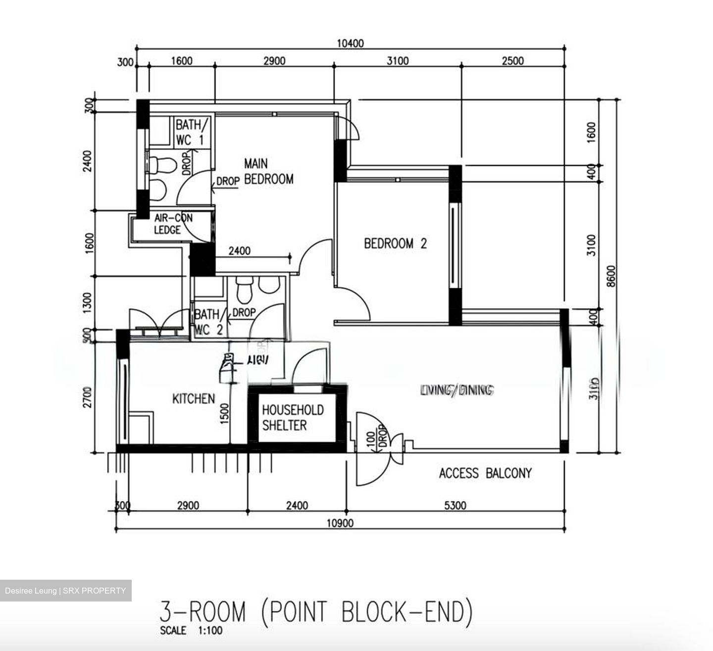 Blk 33 Eunos Court (Geylang), HDB 3 Rooms #575518491